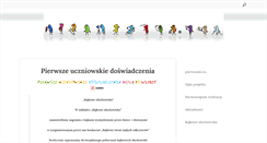 Desktop Screenshot of pierwszaki.eu